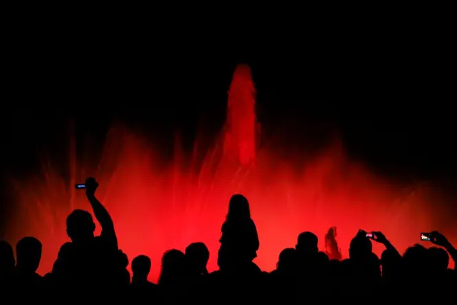 Magic Fountain of Montjuic main exterior view