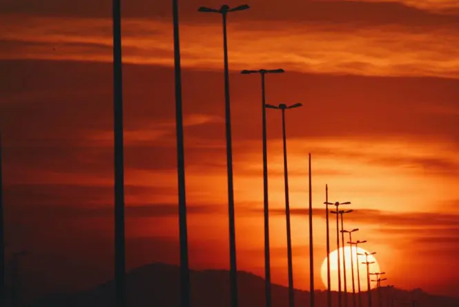 Maracana Stadium at golden hour