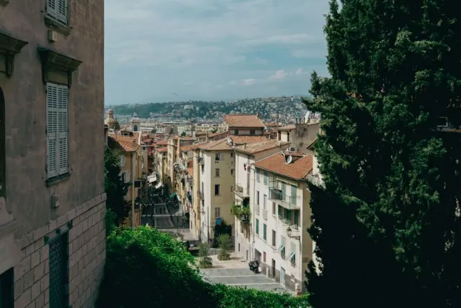 Hillside museum setting in Nice