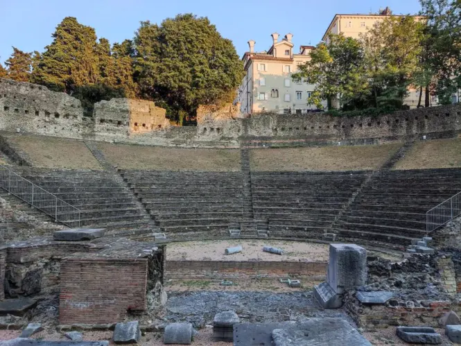 Roman arenas area in Cimiez Nice