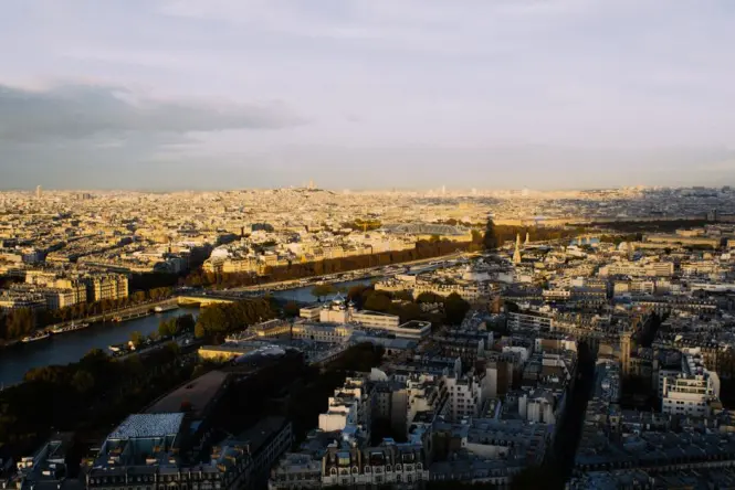 Montmartre at golden hour
