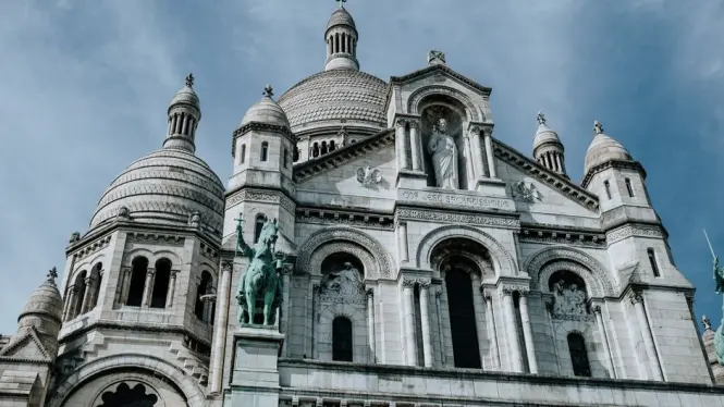 Historic architecture at Montmartre