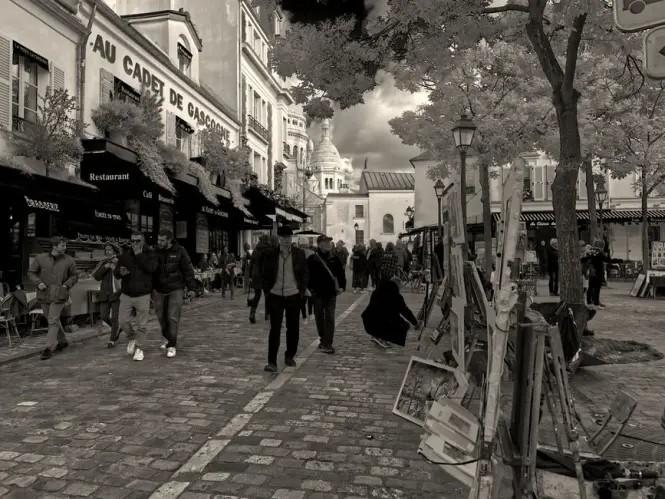 Getting to Montmartre in Paris
