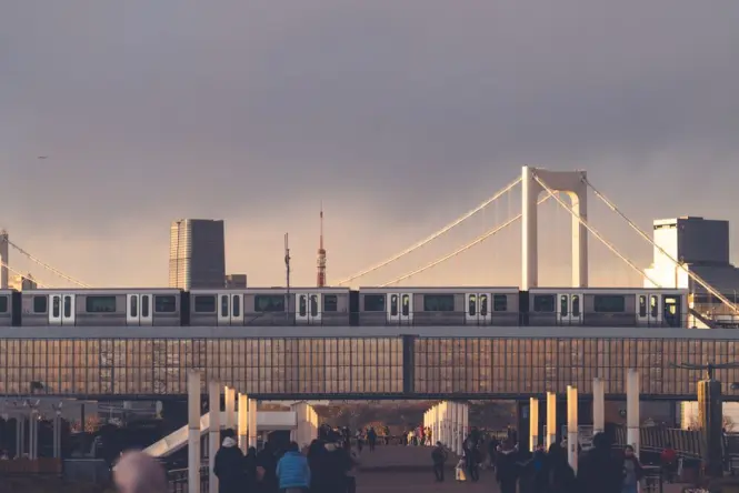Odaiba at golden hour