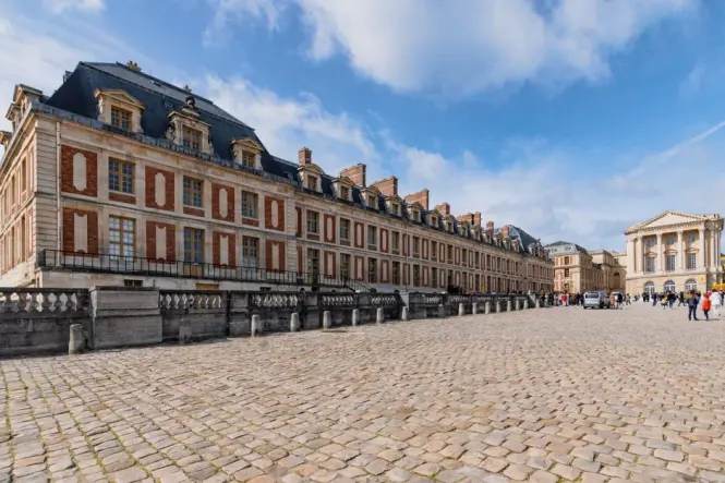 Historic architecture at Palace of Versailles