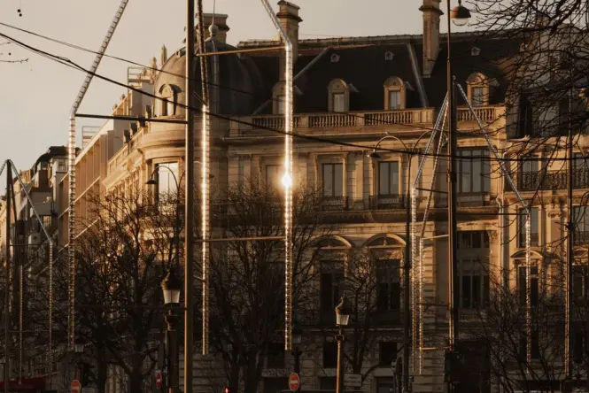 Palais Royal at golden hour