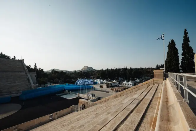 Inside Panathenaic Stadium