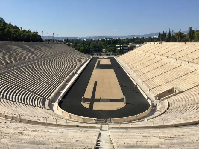 Tickets and entrance at Panathenaic Stadium
