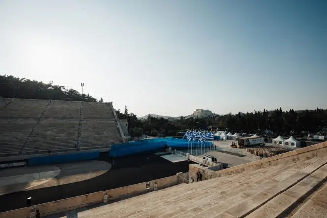 Panathenaic Stadium main exterior view