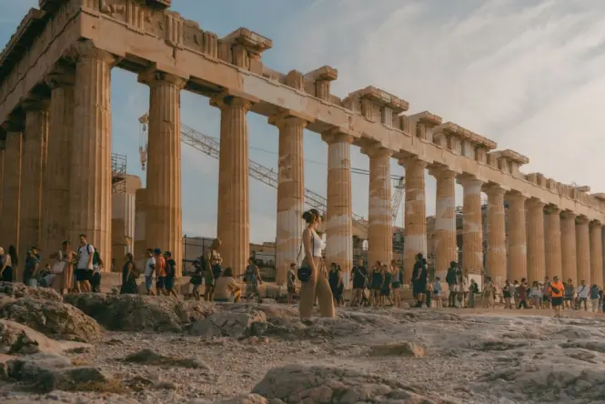 Getting to Parthenon in Athens