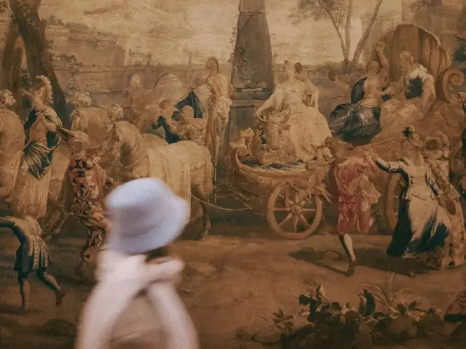 Blue Period painting in the Picasso Museum