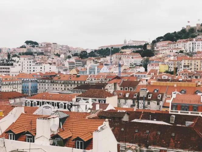 Terrace bars in Bairro Alto for comparison with Pink Street