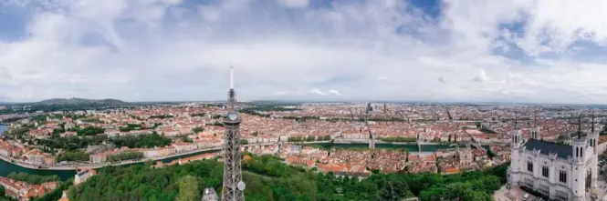 Bellecour metro area in central Lyon