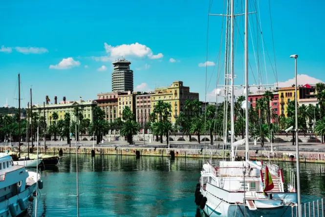 Maremagnum complex at Barcelona Port Vell