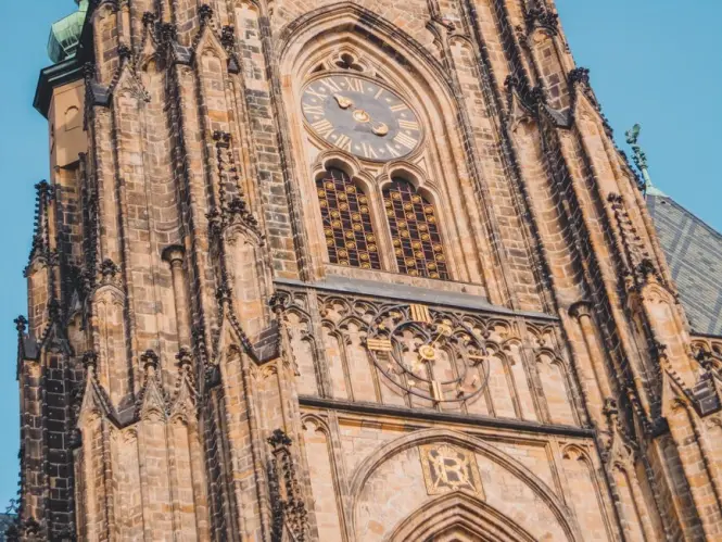 Historic architecture at Prague Castle