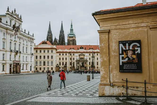 Inside Prague Castle