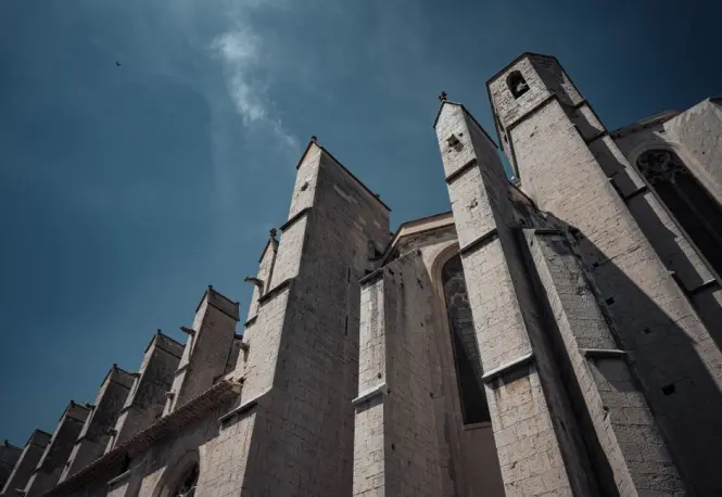 Monolithic church area in Saint-Émilion