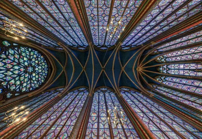 Inside Sainte-Chapelle