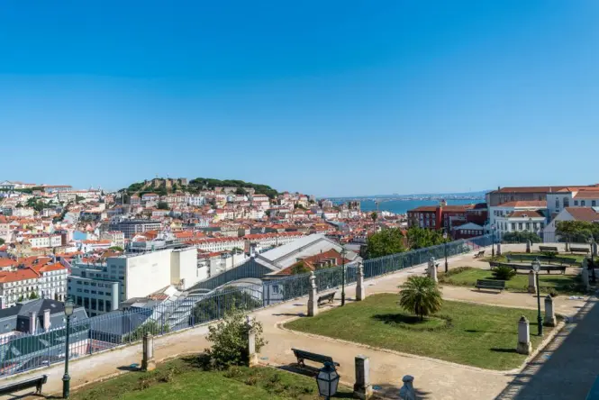 Sao Jorge Castle main exterior view