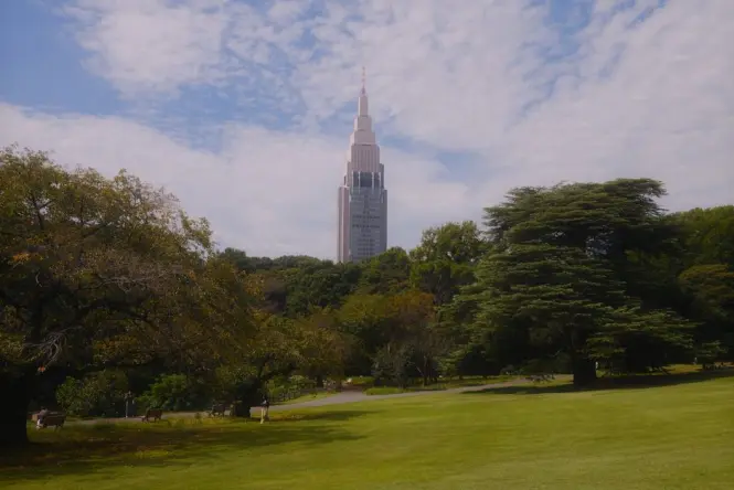 Shinjuku Gyoen main exterior view