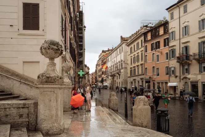 Getting to Spanish Steps in Rome