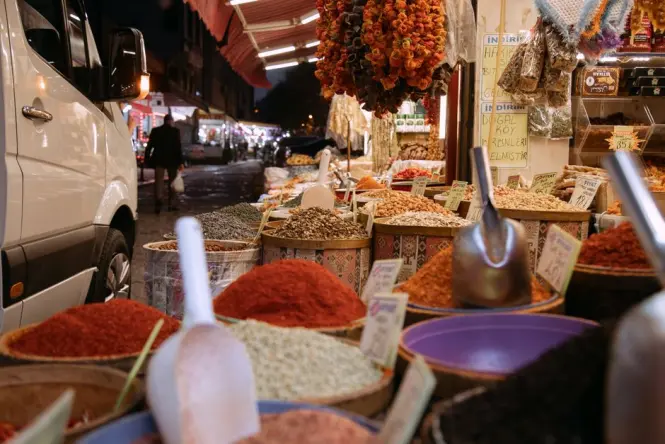 Getting to Spice Bazaar in Istanbul