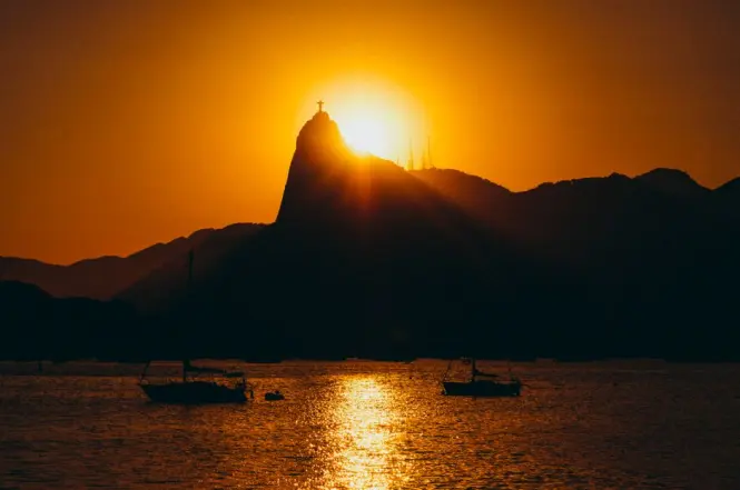 Sugarloaf Mountain at golden hour