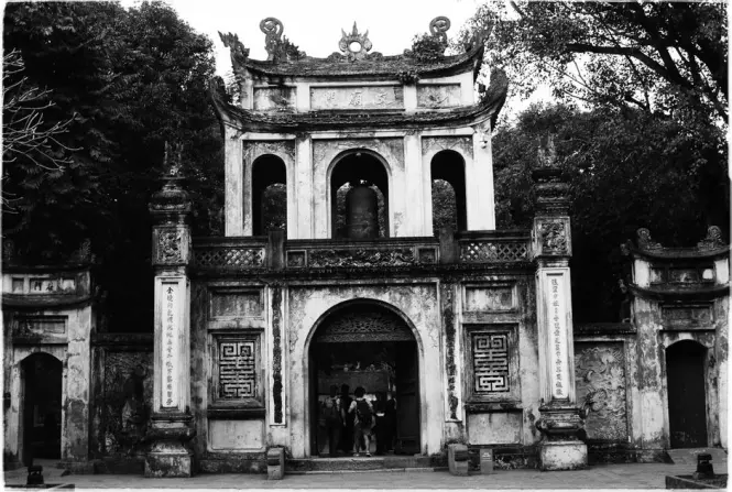 Temple of Literature main exterior view
