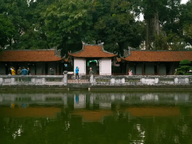 Inside Thang Long Water Puppet Theatre