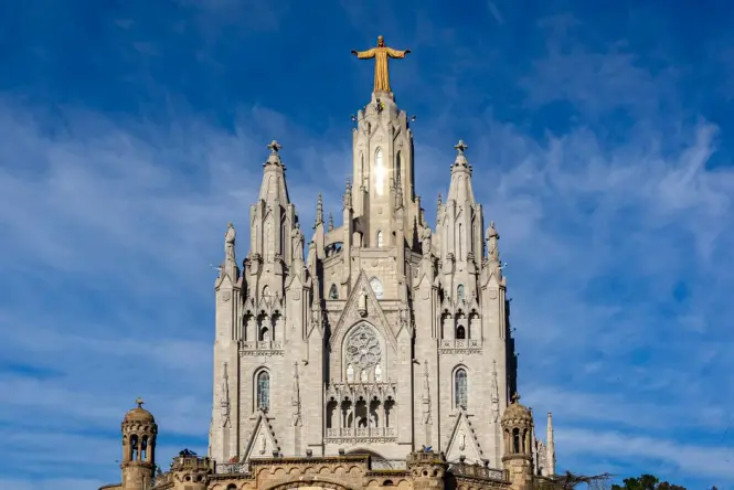 Historic architecture at Tibidabo