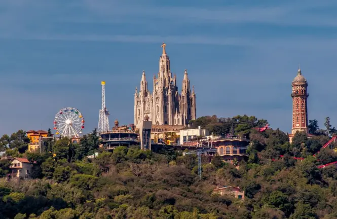 Getting to Tibidabo in Barcelona