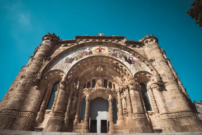Tibidabo main exterior view