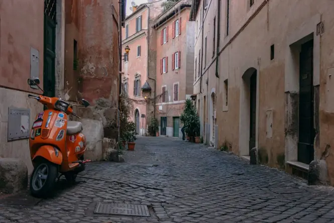 Getting to Trastevere district in Rome