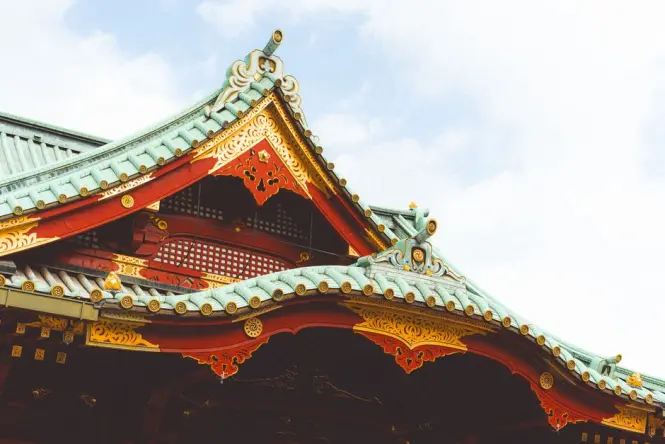Historic architecture at Tsukiji Outer Market