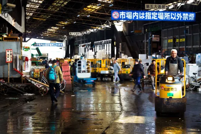 Tsukiji Outer Market main exterior view