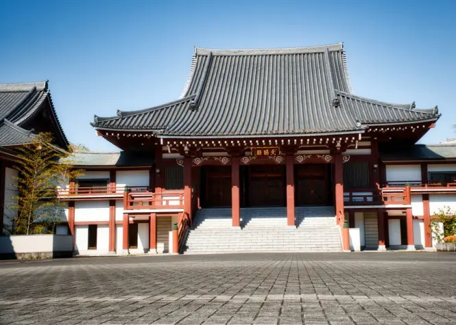 Historic architecture at Ueno Park & Zoo