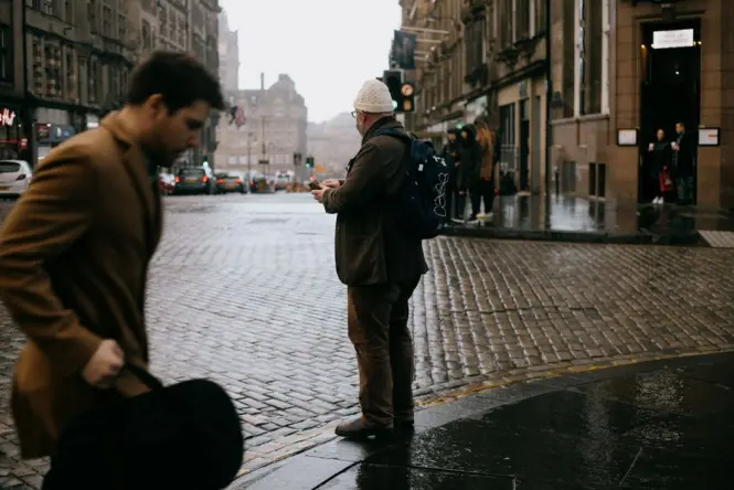 Getting to Victoria Street in Edinburgh
