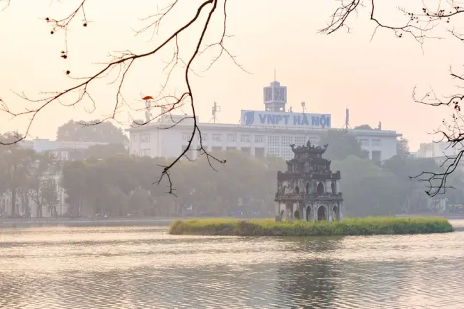 Historic architecture at West Lake