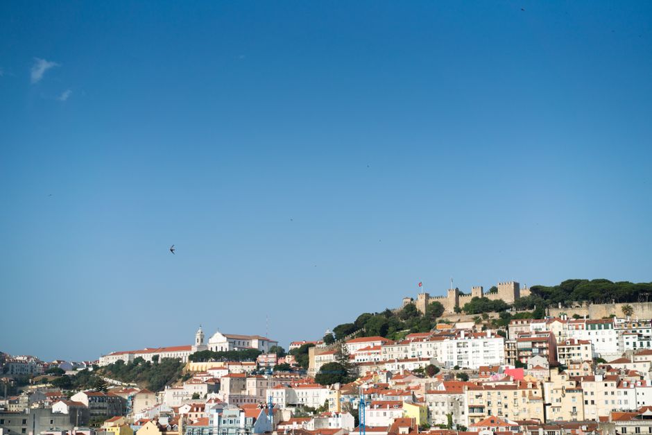 Viewpoint over Alfama in Lisbon