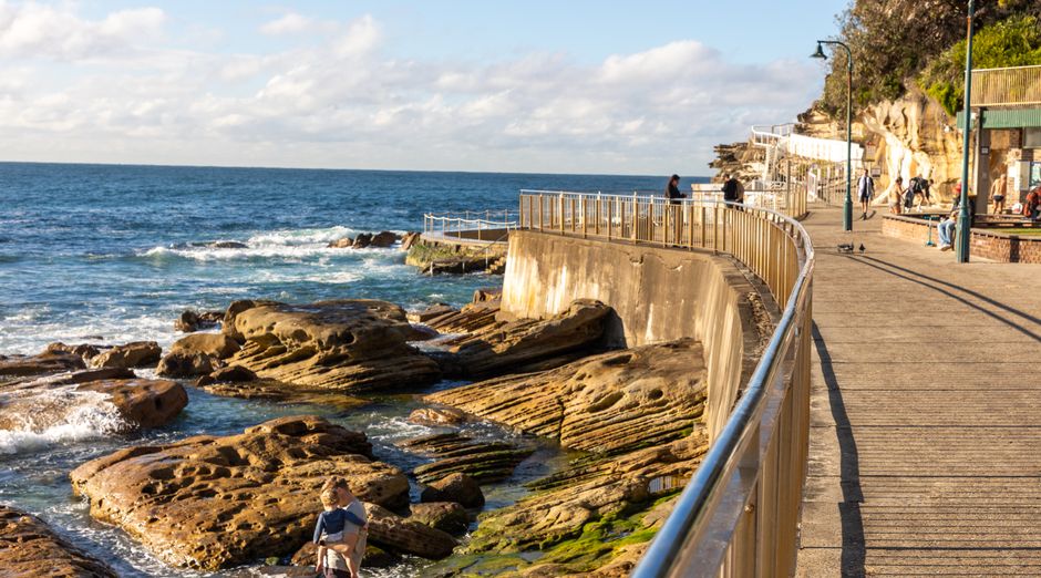 Bondi to Coogee coastal walk in Sydney