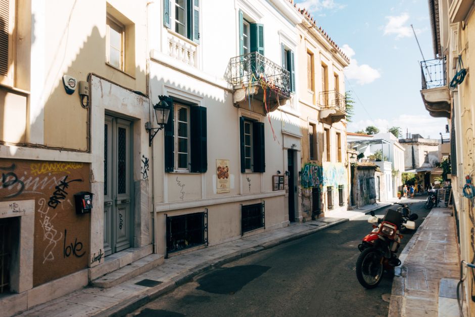 Plaka neighbourhood lanes