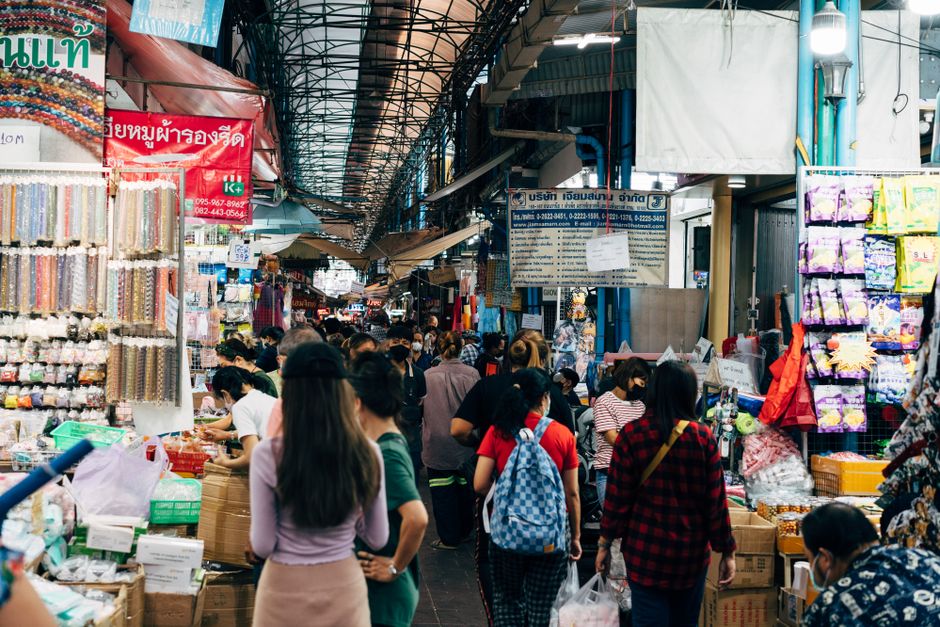 Chatuchak Weekend Market in Bangkok
