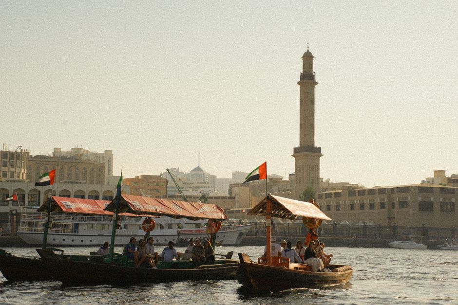 Abra boat on Dubai Creek