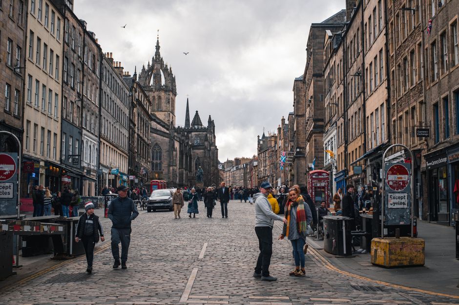 Royal Mile in Edinburgh