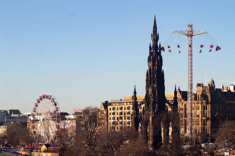 Scott Monument on Princes Street