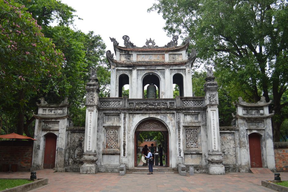 Main gate of Temple of Literature