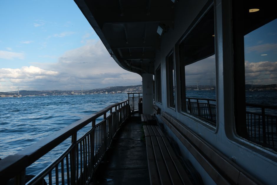 View from a Bosphorus ferry deck