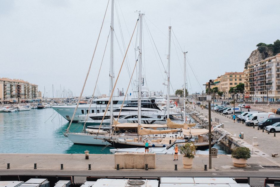 Boats in Port Lympia