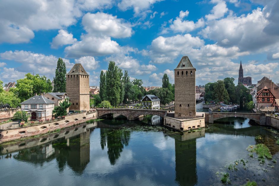 Covered bridges in Strasbourg