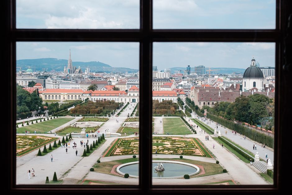 Belvedere Palace gardens